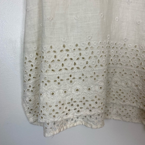 NWT Reistor The Beach Shack Shirt 100% Hemp Eyelet Summer Tank Top - Picture 13 of 16